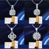 Vòng cổ Moissanite 925 Silver - Dây chuyền kim cương giả, chỉ 437.800₫
