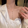 Vòng cổ ngọc trai hình Y dây chuyền dài điều chỉnh, trang sức nữ sang trọng, quà tặng 60.160₫ 8