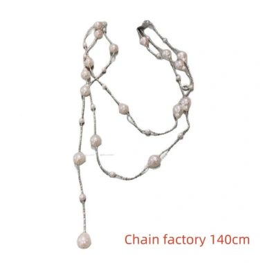Vòng cổ ngọc trai phong cách bầu trời đầy sao, chuỗi xương đòn nhiều lớp, quà tặng sinh nhật, giá 62.000₫