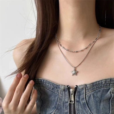 Vòng cổ ngôi sao nữ đơn giản - Quà tặng hoàn hảo, giao hàng địa phương, chỉ 38.500đ