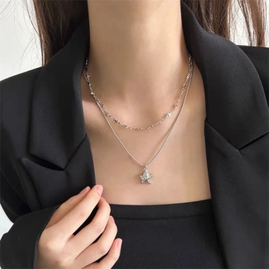 Vòng cổ ngôi sao nữ đơn giản - Quà tặng hoàn hảo, giao hàng địa phương, chỉ 38.500đ