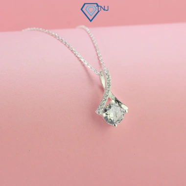 Vòng cổ nữ đá đẹp - Dây chuyền bạc 925 đính đá DCN673, giảm giá 689.000đ