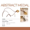 Vòng cổ nữ Jesmee Abstract Medal N25.030 - Dây da titan cá tính, giảm giá 369k 3