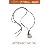 Vòng cổ nữ Jesmee Abstract Medal N25.030 - Dây da titan cá tính, giảm giá 369k 8