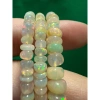 Vòng cổ Opal vàng hạt 3-5.3mm, khóa bạc 925, PU 4u thiên nhiên 100%, hạt bóng lửa điệu đẹp - giảm giá 18% 1.28tr