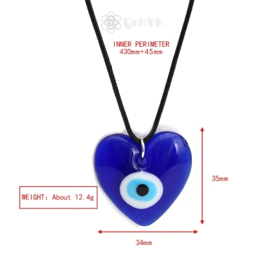 Vòng cổ QR vintage mặt Con Mắt Quỷ, Ngôi sao, Trái tim - Unisex - Giá 41.100₫ 2 Vòng cổ QR vintage mặt Con Mắt Quỷ, Ngôi sao, Trái tim - Unisex - Giá 41.100₫ 2