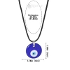 Vòng cổ QR vintage mặt Con Mắt Quỷ, Ngôi sao, Trái tim - Unisex - Giá 41.100₫ 3