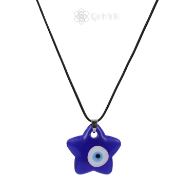 Vòng cổ QR vintage mặt Con Mắt Quỷ, Ngôi sao, Trái tim - Unisex - Giá 41.100₫
