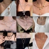 Vòng cổ retro đa tầng mặt chữ thập kim cương - Phụ kiện thời thượng, chỉ 47.000₫