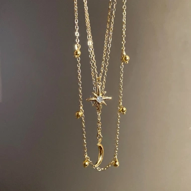 Vòng cổ Star Moon ánh sáng đa năng - Trang sức nữ cao cấp, giảm giá 18% chỉ 69.443₫ 8 Vòng cổ Star Moon ánh sáng đa năng - Trang sức nữ cao cấp, giảm giá 18% chỉ 69.443₫ 8