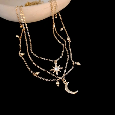 Vòng cổ Star Moon ánh sáng đa năng - Trang sức nữ cao cấp, giảm giá 18% chỉ 69.443₫ 10 Vòng cổ Star Moon ánh sáng đa năng - Trang sức nữ cao cấp, giảm giá 18% chỉ 69.443₫ 10