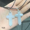 Vòng cổ Thánh Giá TG5 nam - Mặt dây chuyền thép không gỉ, giảm còn 250k, phong cách mạnh mẽ