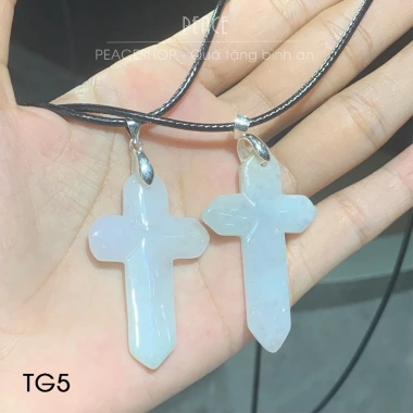 Vòng cổ Thánh Giá TG5 nam - Mặt dây chuyền thép không gỉ, giảm còn 250k, phong cách mạnh mẽ 2