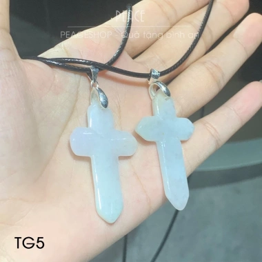 Vòng cổ Thánh Giá TG5 nam - Mặt dây chuyền thép không gỉ, giảm còn 250k, phong cách mạnh mẽ 3