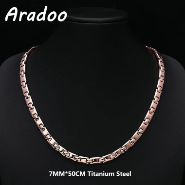 Vòng cổ Thép Titan Chống Bức Xạ Phong Cách Đức - Giá ưu đãi 363.229 VND