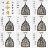Vòng Cổ Thép Titan Tám Thần Hộ Mệnh Bùa Samantabhadra Bồ Tát cho Bé Trai - Giá ưu đãi 237.6k