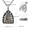 Vòng Cổ Thép Titan Tám Thần Hộ Mệnh Bùa Samantabhadra Bồ Tát cho Bé Trai - Giá ưu đãi 237.6k 2