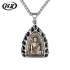 Vòng Cổ Thép Titan Tám Thần Hộ Mệnh Bùa Samantabhadra Bồ Tát cho Bé Trai - Giá ưu đãi 237.6k 7