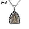 Vòng Cổ Thép Titan Tám Thần Hộ Mệnh Bùa Samantabhadra Bồ Tát cho Bé Trai - Giá ưu đãi 237.6k 10