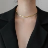 Vòng cổ xương rắn tối giản Euro-Mỹ bằng thép - phụ kiện thời trang nữ giảm 27.260₫ 6