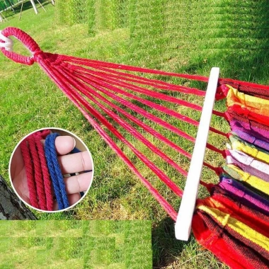 Võng Dã Ngoại Vải Đan Gấp Gọn, Kèm Túi & Dây Tiện Lợi, Bạt Trải Ngoài Trời 89k 6