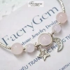 Vòng đá phong thủy FaeryGem Rose Quartz Amethyst - Tình duyên, học tập - Bạc S925, kiểm định 3
