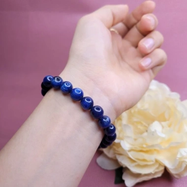 Vòng Đá Saphiree Nước Kyanitt - Phong Thuỷ TUDO cho mệnh Thuỷ, Mộc, giá 700k 9