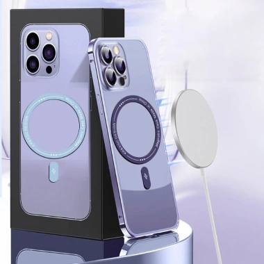 Vòng dán điện thoại từ tính - Nhãn nam châm sạc không dây tự dính, mỏng cho iPhone 3