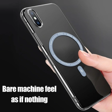 Vòng dán điện thoại từ tính - Nhãn nam châm sạc không dây tự dính, mỏng cho iPhone 5