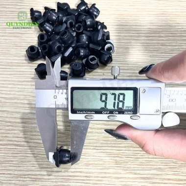 Vòng Đệm Cao Su Vuông 10mm Chịu Nhiệt Lót Lỗ Dây Máy Biến Áp Linh Kiện Quỳnh Diễn