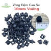 Vòng Đệm Cao Su Vuông 10mm - Lót Dây Máy Biến Áp - Túi 100g - Linh Kiện Quỳnh Diễn
