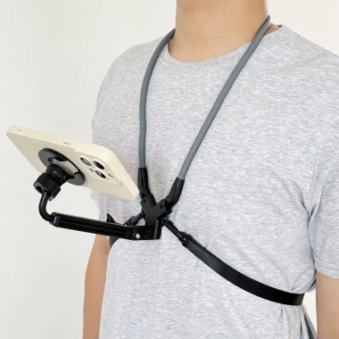 Vòng đeo cổ giữ điện thoại - Kẹp gopro, iPhone hỗ trợ MagSafe, giảm giá tới 23% 7