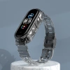 Vòng đeo silicon trong suốt bảo vệ cho Xiaomi Smart Band 9-8-7 & Mi Band 6-5-4-3 3