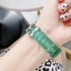 Vòng đeo silicon trong suốt bảo vệ cho Xiaomi Smart Band 9-8-7 & Mi Band 6-5-4-3 9