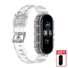 Vòng đeo silicon trong suốt bảo vệ cho Xiaomi Smart Band 9-8-7 & Mi Band 6-5-4-3 10