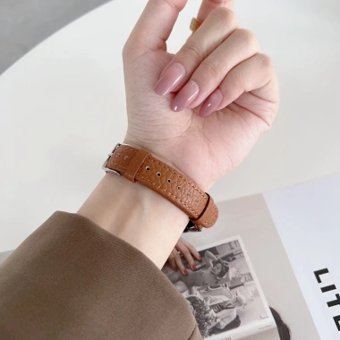 Vòng đeo tay da thay thế cho Huawei Band 10-6, Honor Band 10-6 - Giá ưu đãi 167.200 VND