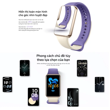 Vòng đeo tay Honor Band 9 KANGMA - Cạnh cong, Pin 14 ngày, Theo dõi sức khỏe, 648.000 VND