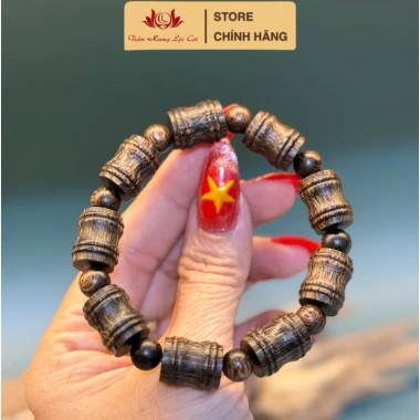 Vòng đeo tay sánh chìm trúc tre trầm hương Lộc Cát 8‑14mm nam nữ phong thủy may mắn - Giá ưu đãi 637.500đ 10