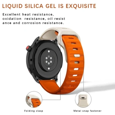 Vòng đeo tay silicon 20-22mm cho Amazfit GTR3 Pro, GTR4, GTS4 - Giá chỉ 48.209đ