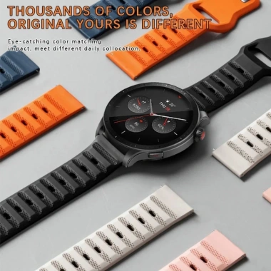 Vòng đeo tay silicon 20-22mm cho Amazfit GTR3 Pro, GTR4, GTS4 - Giá chỉ 48.209đ