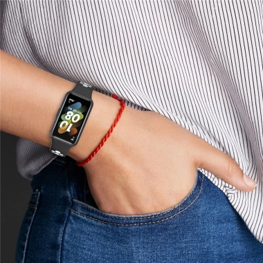 Vòng đeo tay thay thế Huawei Band 10-9-8-7-6, Honor Band 7-6 - Đệm êm, lắp nhanh, giảm 19% 8