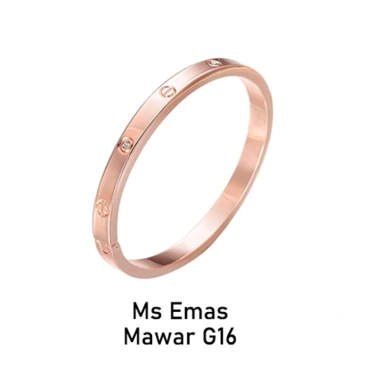 Vòng đeo tay thép titan 18K đính kim cương, thanh lịch cho nữ - Giá 34.485 VND 9
