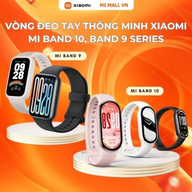 Vòng Đeo Tay Thông Minh Xiaomi Mi Band 10 Band 9 Active Pro Phiên Bản Quốc Tế Bảo Hành 12 Tháng Giá Ưu Đãi 557.620₫ 8