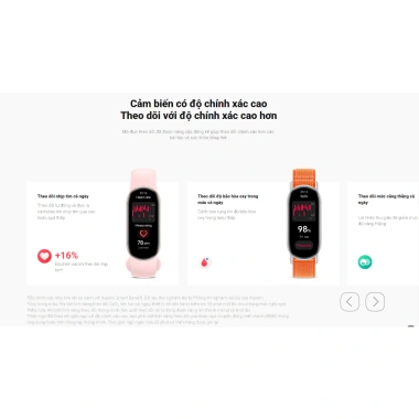 Vòng đeo tay thông minh XM Smart Band 9 MiBand 9 bản quốc tế, giá ưu đãi 1.329.000₫