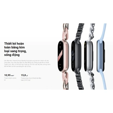 Vòng đeo tay thông minh XM Smart Band 9 MiBand 9 bản quốc tế, giá ưu đãi 1.329.000₫ 7 Vòng đeo tay thông minh XM Smart Band 9 MiBand 9 bản quốc tế, giá ưu đãi 1.329.000₫ 7