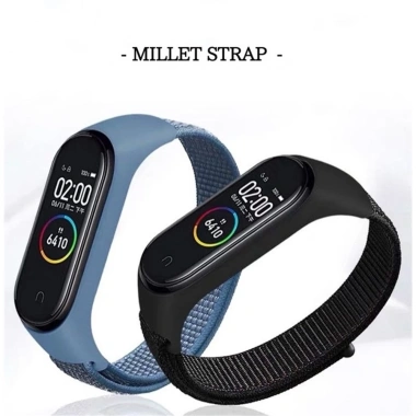 Vòng Đeo Tay Xiaomi Mi Band 5-7 Dây Nylon Thể Thao Dây Da Pulsera Correa Thay Thế 45.100₫