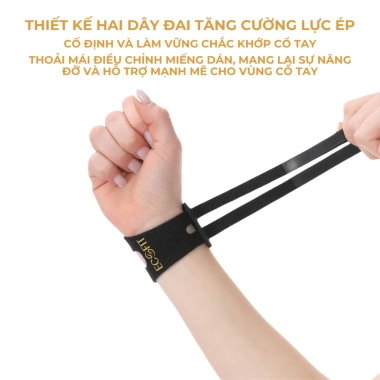 Vòng định hình cổ tay AOLIKES nhỏ gọn, bền bỉ, linh hoạt cho cầu lông, quần vợt, pickleball - Giá 99.000 VND
