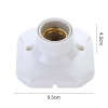 Vòng Đồng 120MM Rộng Gốm Lót Phẳng – Giá Đỡ Đèn E27 Bìa Mềm, Chịu Nhiệt 15JW 6
