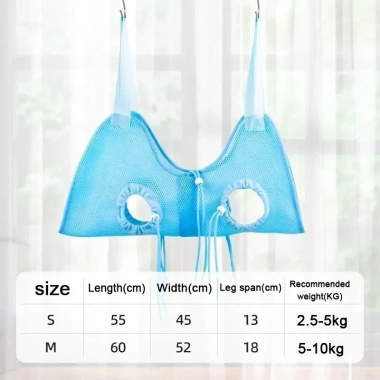 Võng Dụng Cụ Chăm Sóc Mèo Đa Năng Chống Trầy Xước, Chống Cắn, Lưới Thoáng Khí, Giặt Được Bốn Mùa, Giá Ưu Đãi 203.614₫ 8