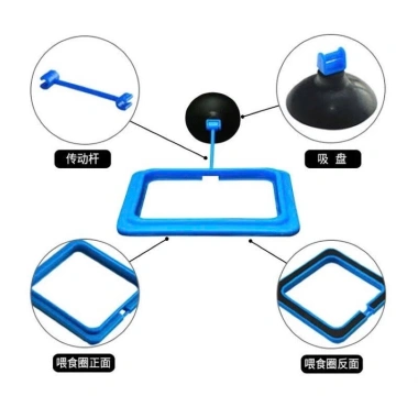 Vòng giữ thức ăn cá cảnh thủy sinh – Chắn bèo bể ngoài trời, chỉ 15.000₫ 5